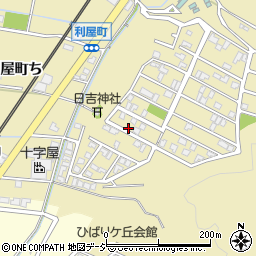 石川県金沢市利屋町193周辺の地図