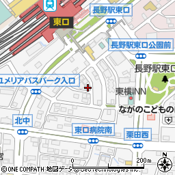 長野県長野市栗田2197周辺の地図