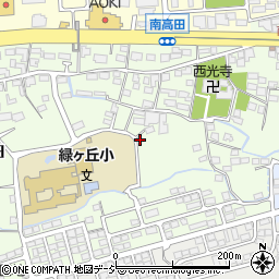 長野県長野市高田2300-1周辺の地図