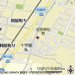 石川県金沢市利屋町254周辺の地図