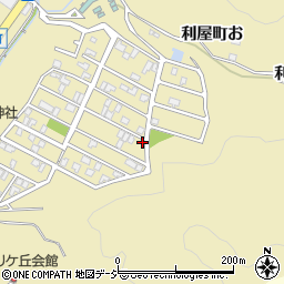 石川県金沢市利屋町118周辺の地図