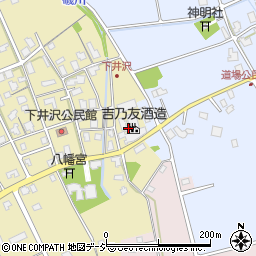 吉乃友酒造周辺の地図