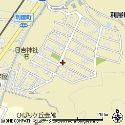 石川県金沢市利屋町158周辺の地図