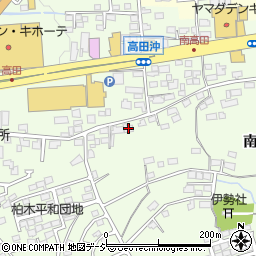 長野県長野市高田2061-1周辺の地図