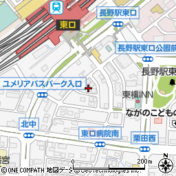 長野県長野市栗田2198周辺の地図