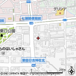 長野県長野市栗田2035周辺の地図