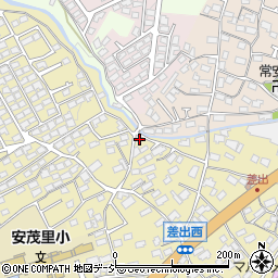 長野県長野市安茂里843-1周辺の地図