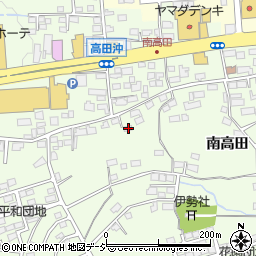 長野県長野市高田南高田2057周辺の地図
