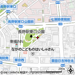 長野県長野市栗田2121周辺の地図