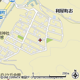 石川県金沢市利屋町115周辺の地図