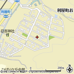 石川県金沢市利屋町125周辺の地図