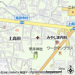 長野県長野市高田1320-2周辺の地図