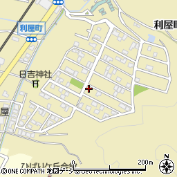 石川県金沢市利屋町141周辺の地図
