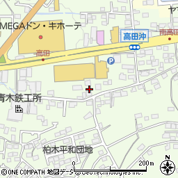 長野県長野市高田1836周辺の地図