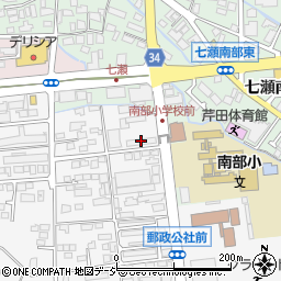 長野栗田宿舎周辺の地図