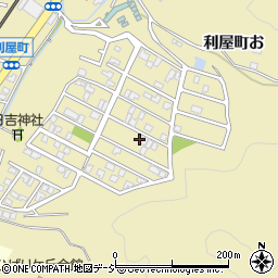 石川県金沢市利屋町113周辺の地図