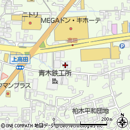 長野県長野市高田南高田1770周辺の地図