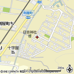 石川県金沢市利屋町168周辺の地図
