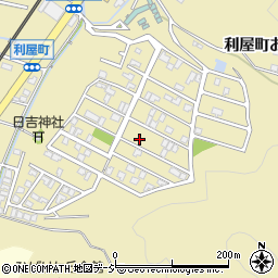 石川県金沢市利屋町127周辺の地図
