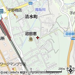 沼田恵保育園分園周辺の地図