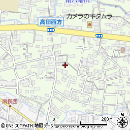 長野県長野市高田1103周辺の地図