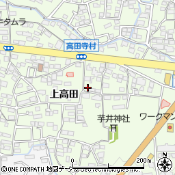 長野県長野市高田1332周辺の地図