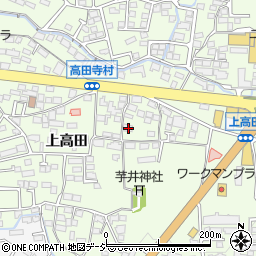 長野県長野市高田1320周辺の地図