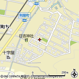 石川県金沢市利屋町163周辺の地図