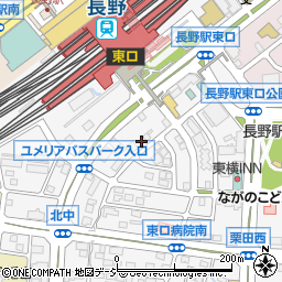 長野県長野市栗田2230周辺の地図