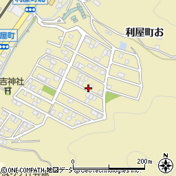 石川県金沢市利屋町86周辺の地図