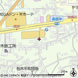 長野県長野市高田1837周辺の地図