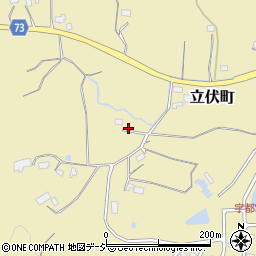 栃木県宇都宮市立伏町218周辺の地図