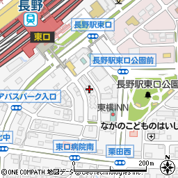 長野県長野市栗田2161周辺の地図