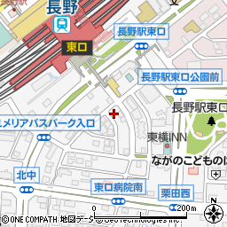 長野県長野市栗田2189周辺の地図
