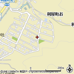 石川県金沢市利屋町81周辺の地図