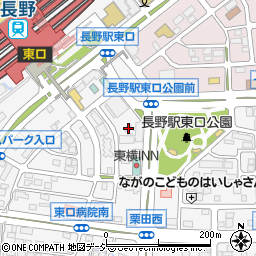 長野県長野市栗田2133周辺の地図