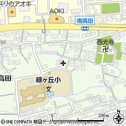 長野県長野市高田南高田2296周辺の地図