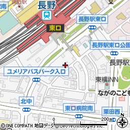 長野県長野市栗田2228周辺の地図