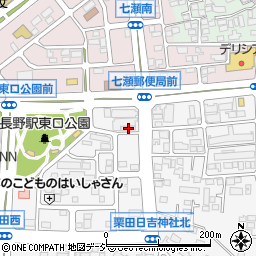 長野県長野市栗田2071周辺の地図