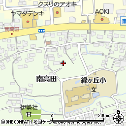 長野県長野市高田2027周辺の地図