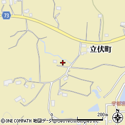 栃木県宇都宮市立伏町217周辺の地図