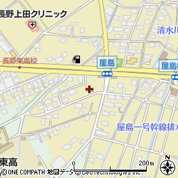 セブンイレブン長野屋島店周辺の地図