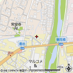 長野県長野市安茂里1921周辺の地図