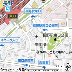 長野県長野市栗田2140周辺の地図