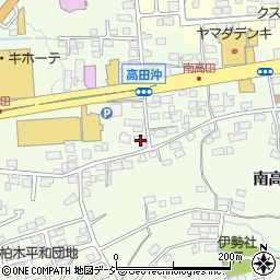 長野県長野市高田1848周辺の地図