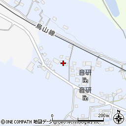 下野乃国米菓處木村烏山店周辺の地図
