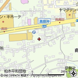 長野県長野市高田1847周辺の地図