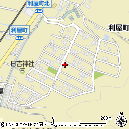 石川県金沢市利屋町107周辺の地図