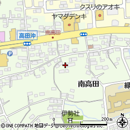 長野県長野市高田南高田2051-4周辺の地図