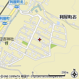 石川県金沢市利屋町88周辺の地図